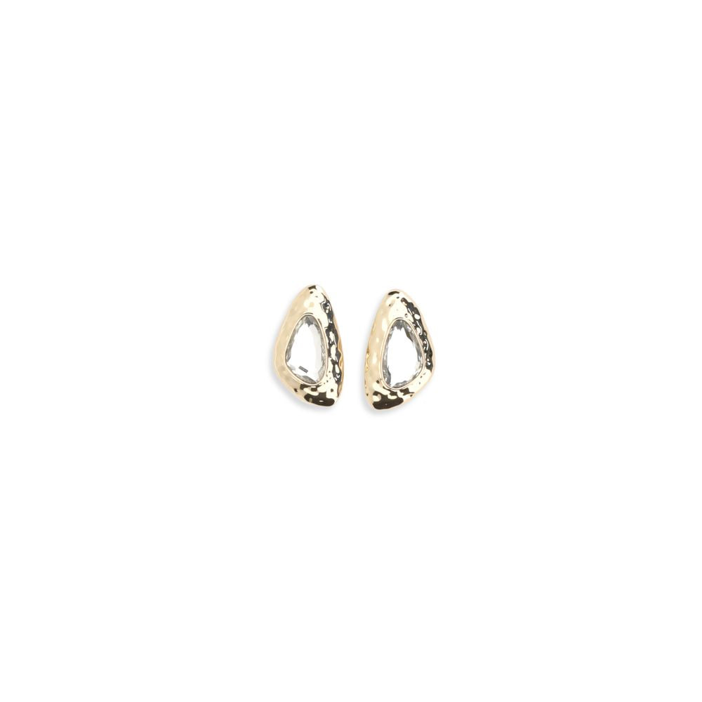 Self-Portrait Gold Brass Earrings | Regal Royce