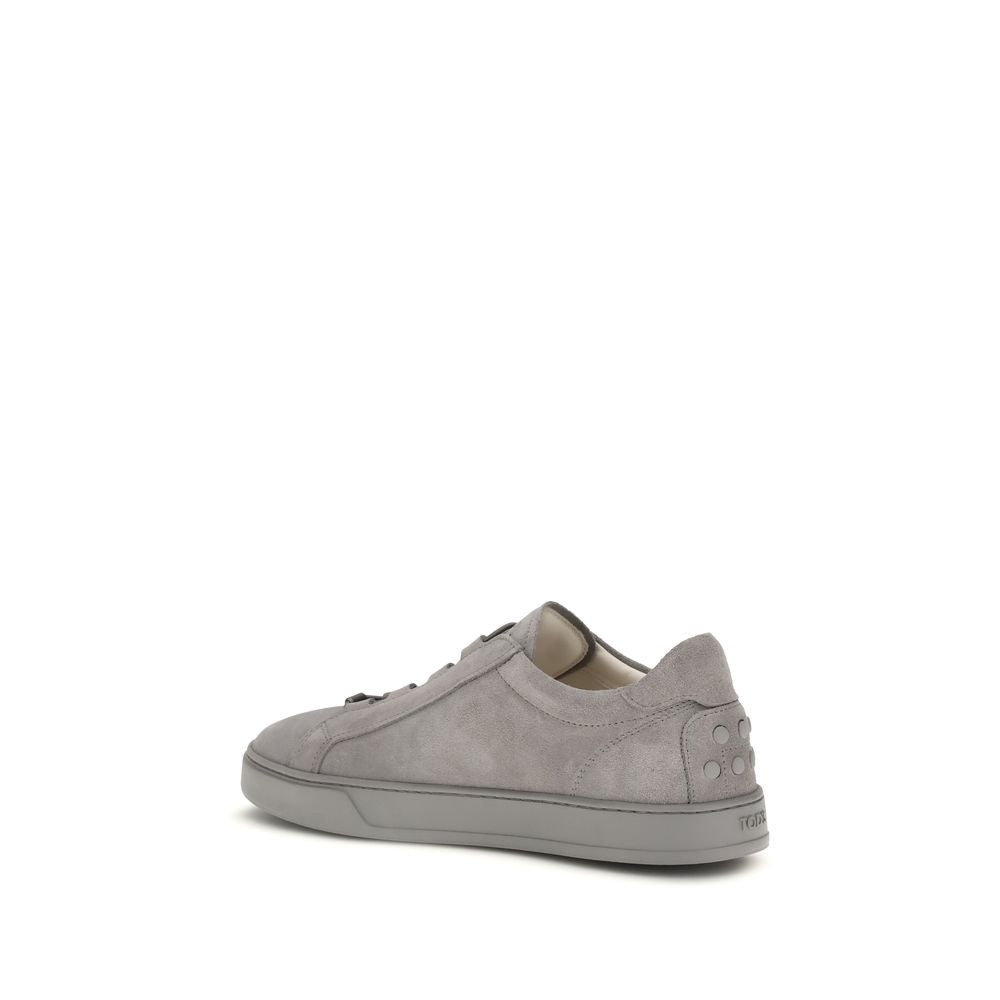 Tod's Gray Rubber Low Top Sneakers | Regal Royce