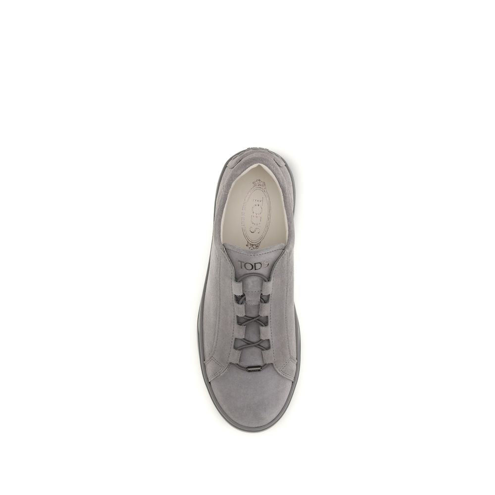 Tod's Gray Rubber Low Top Sneakers | Regal Royce