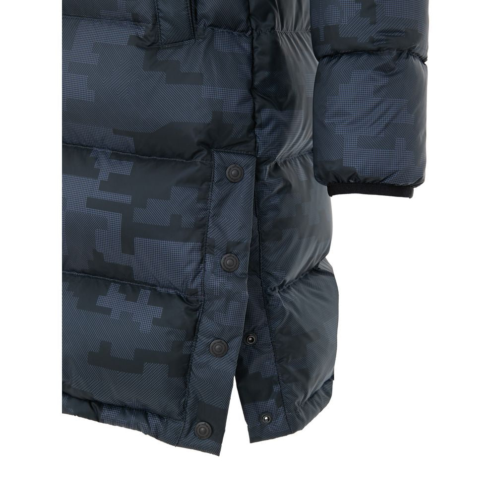 Moose Knuckles Gray Cotton Coat | Regal Royce