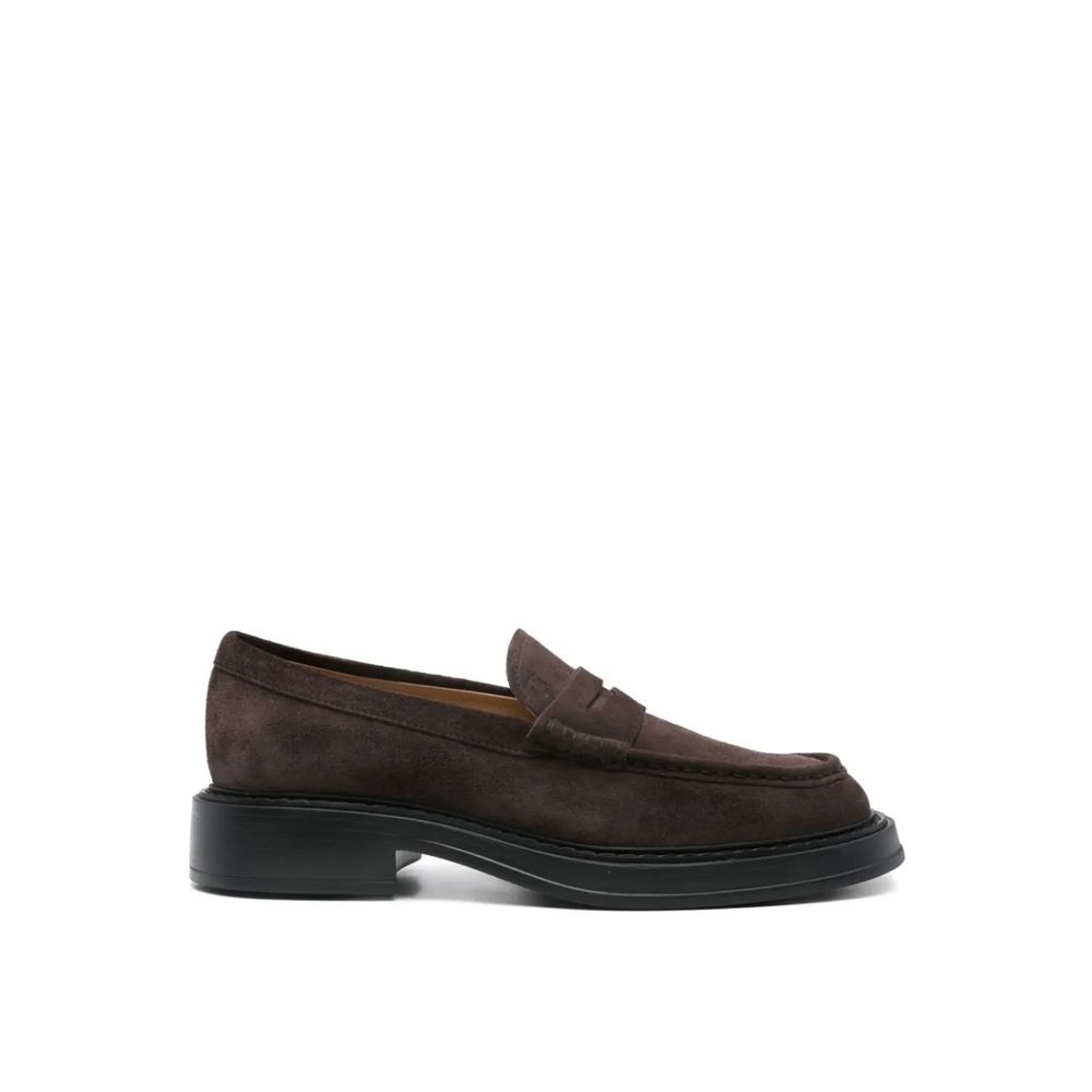 Tod's Brown Calfskin Slip-On Loafers | Regal Royce