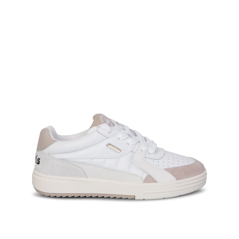 Palm Angels White Calfskin Low Top Sneakers | Regal Royce