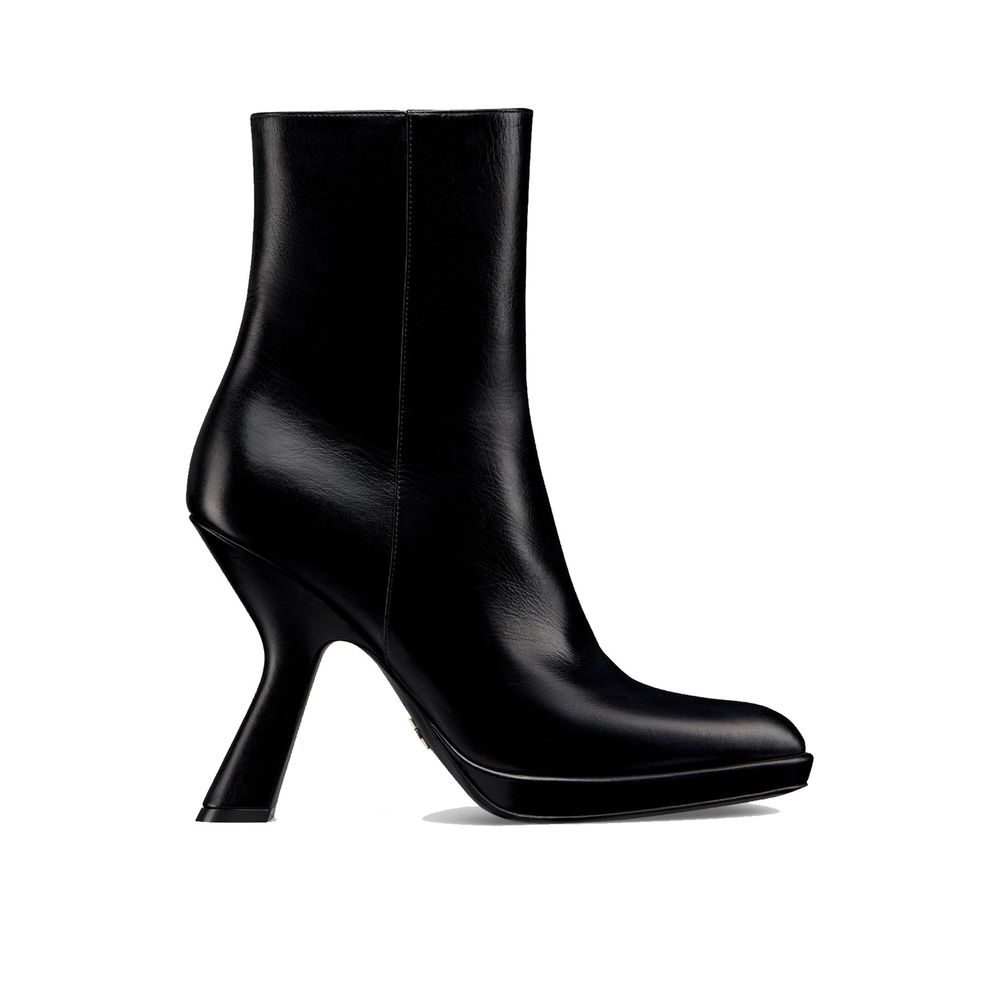 Dior Black Calfskin Ankle Boots | Regal Royce