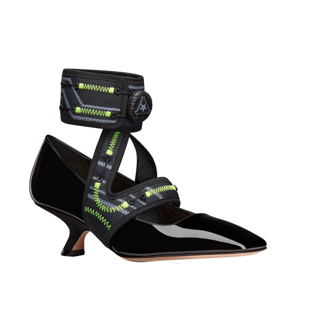 Dior Black Calfskin Platform Pumps | Regal Royce