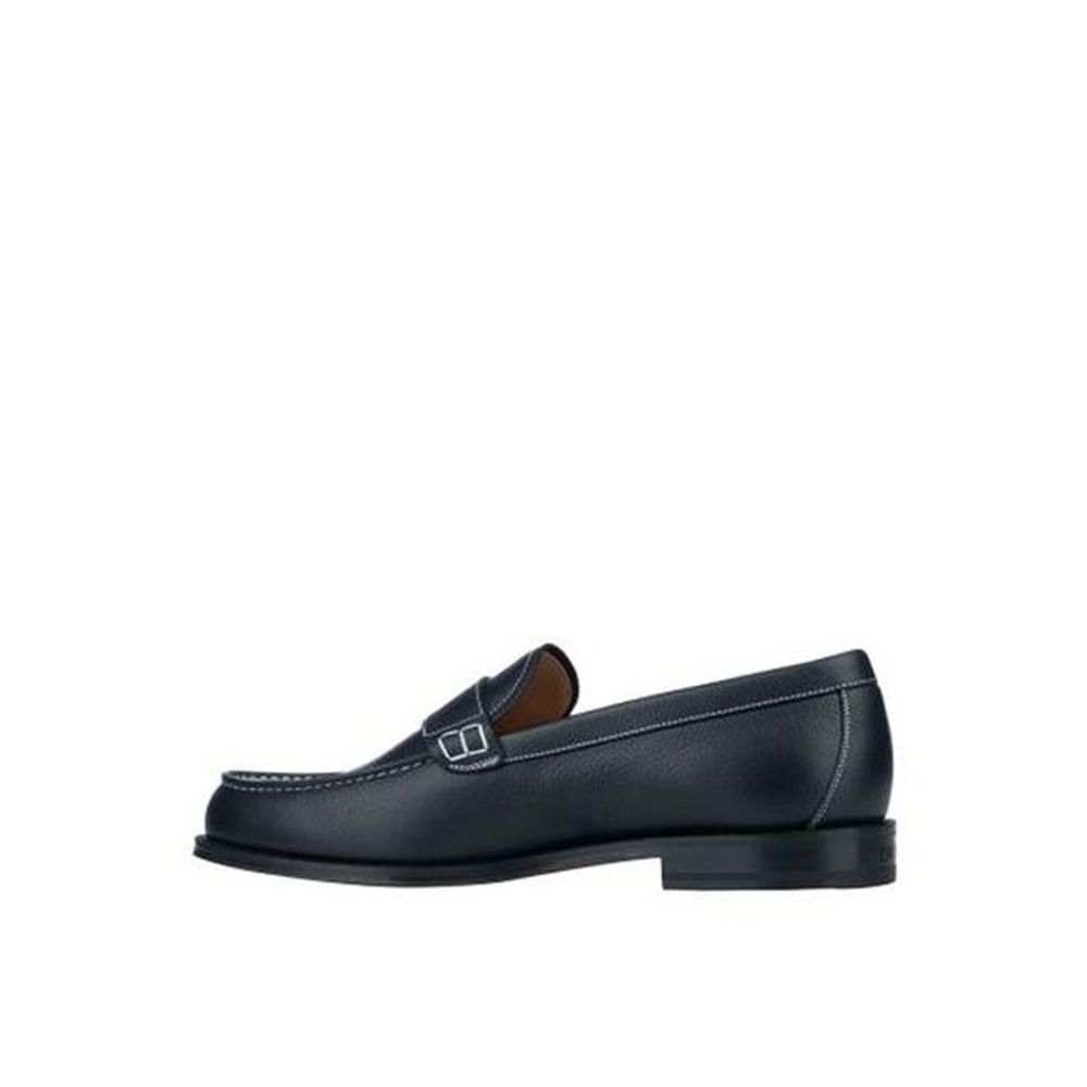 Dior Black Calfskin Slip-On Loafers | Regal Royce