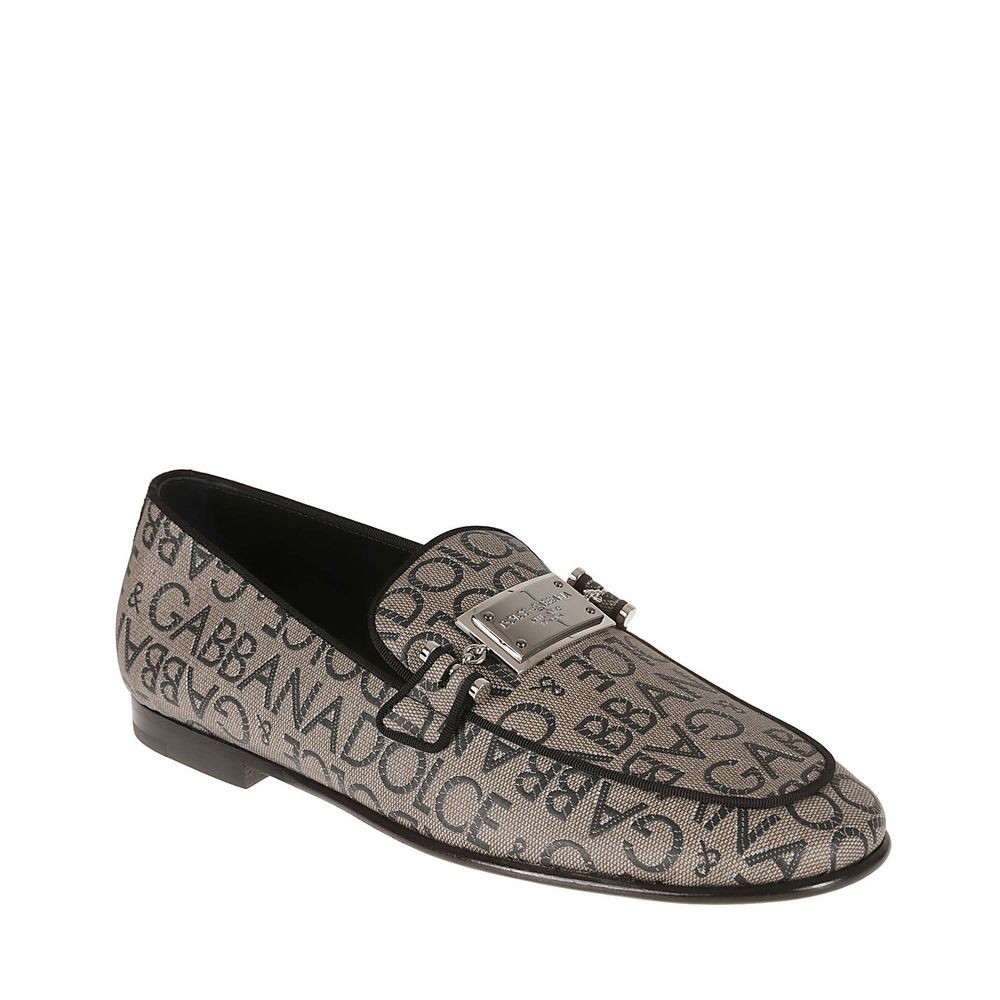 Dolce & Gabbana Brown Calfskin Slip-On Loafers | Regal Royce