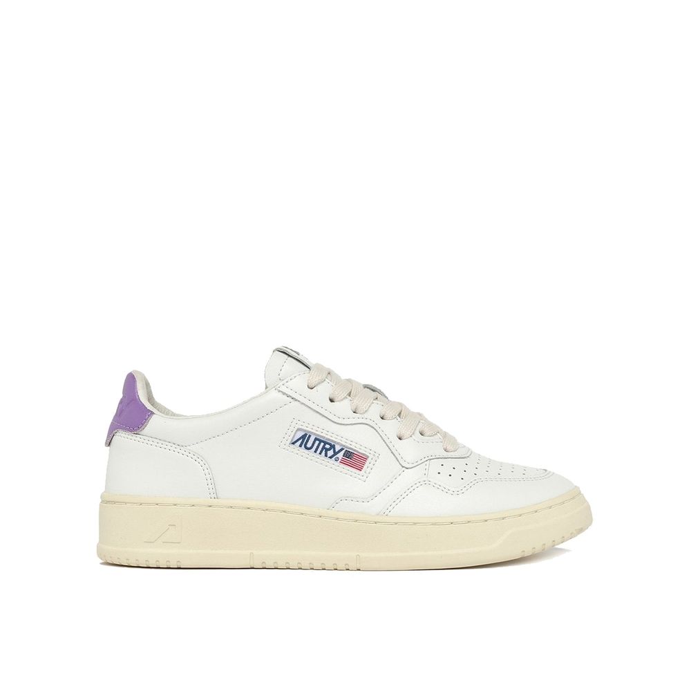 Autry White Leather Low Top Sneakers | Regal Royce