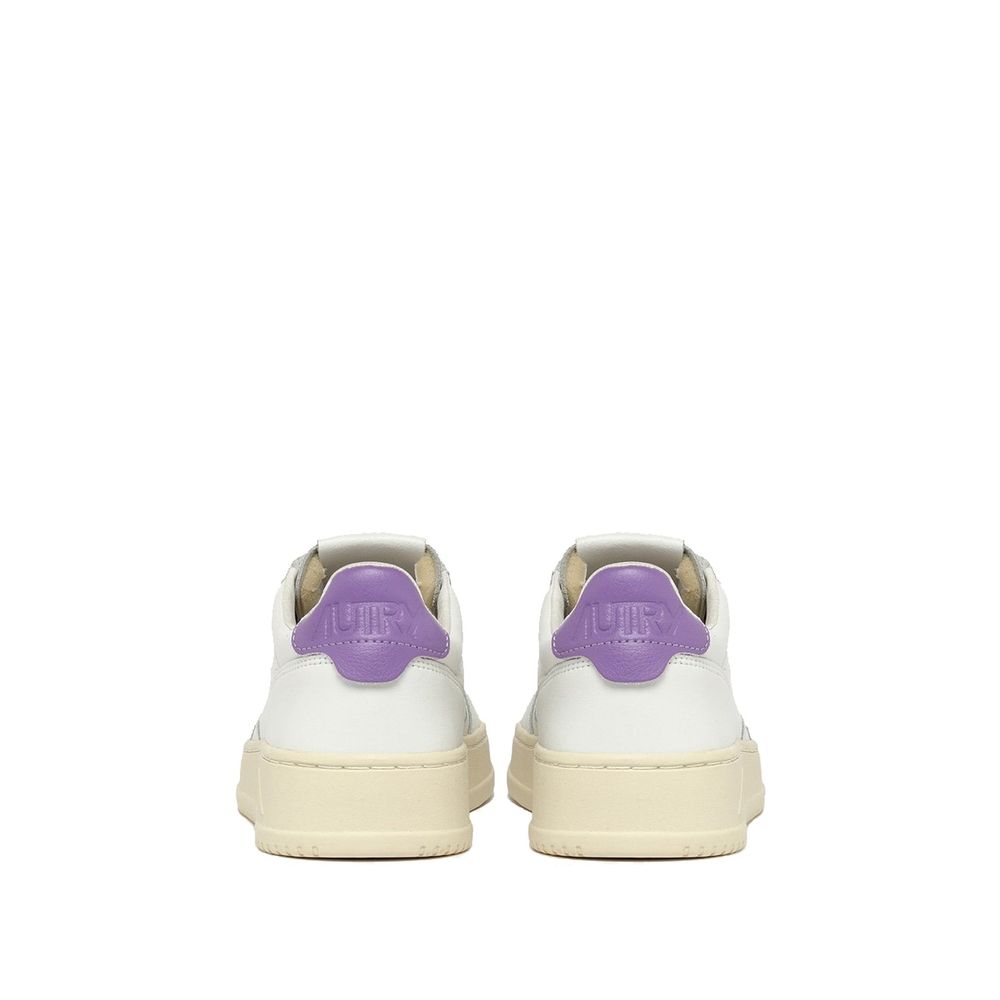 Autry White Leather Low Top Sneakers | Regal Royce