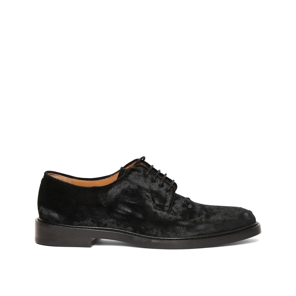 Maison Margiela Black Polyester Oxfords And Derbies | Regal Royce