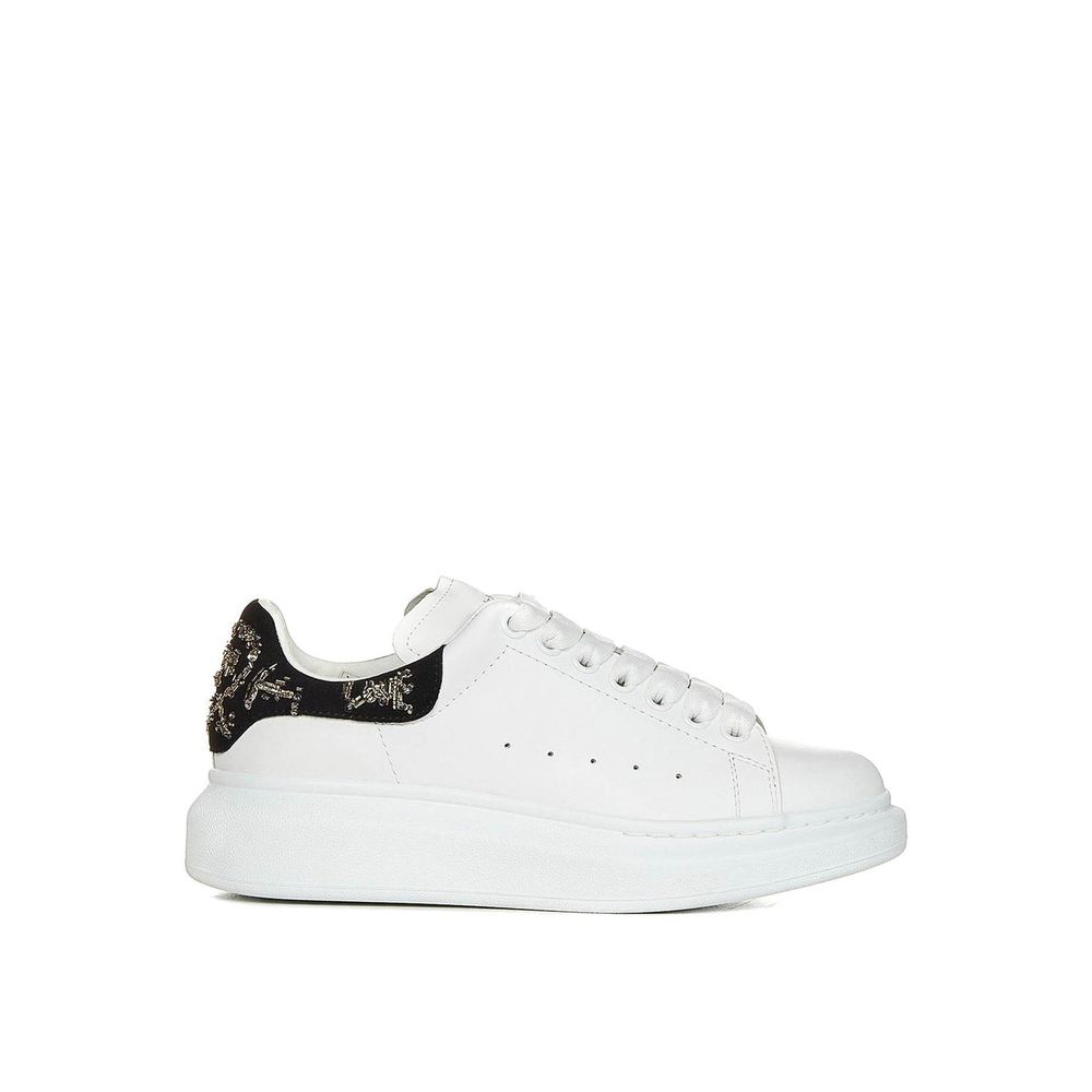 Alexander McQueen White Calfskin Chunky Sneakers | Regal Royce