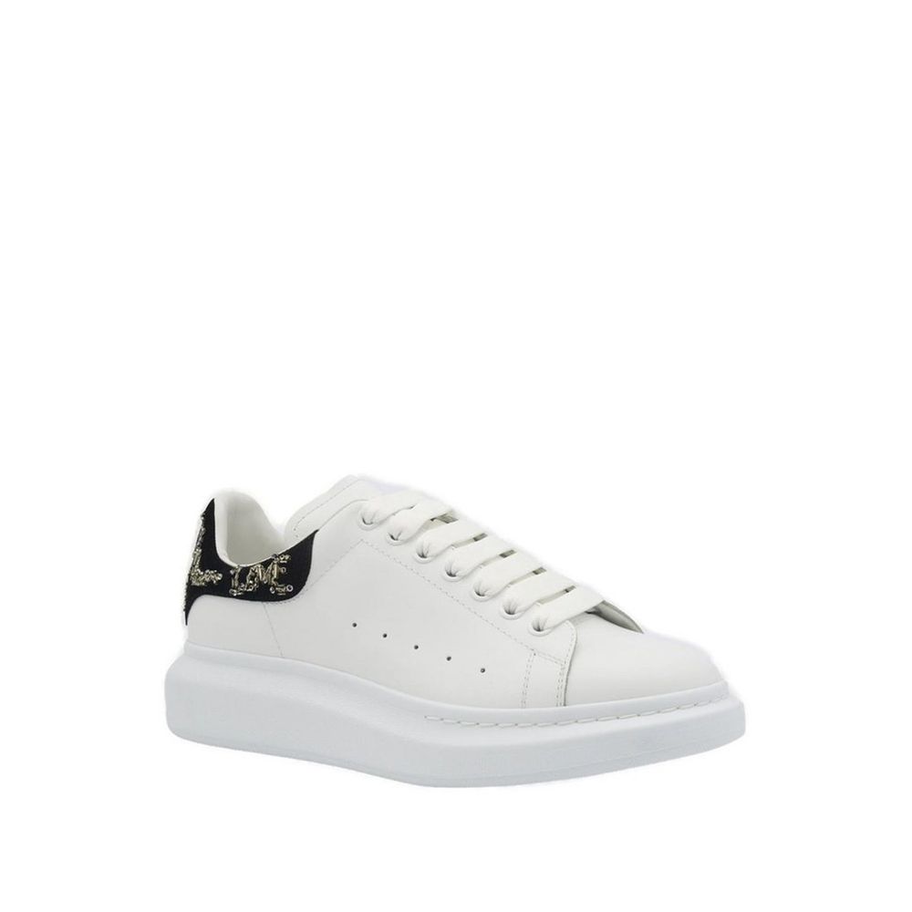 Alexander McQueen White Calfskin Chunky Sneakers | Regal Royce