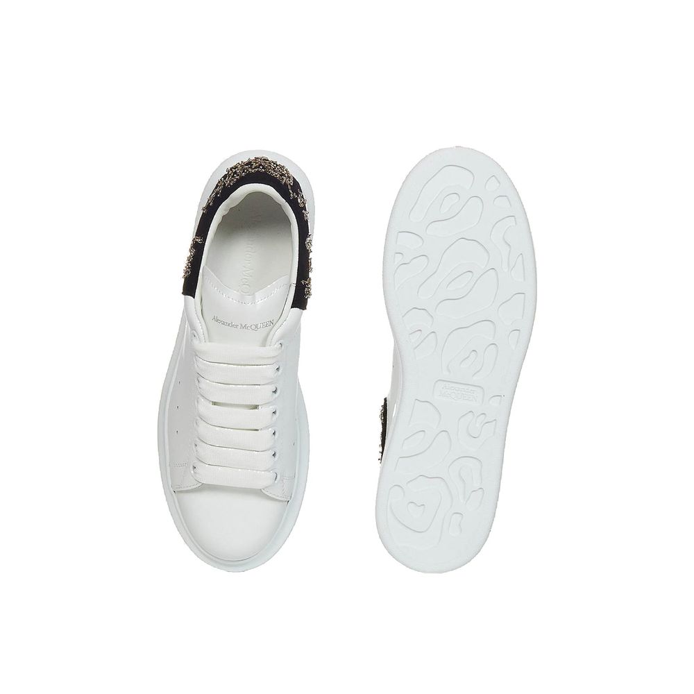 Alexander McQueen White Calfskin Chunky Sneakers | Regal Royce