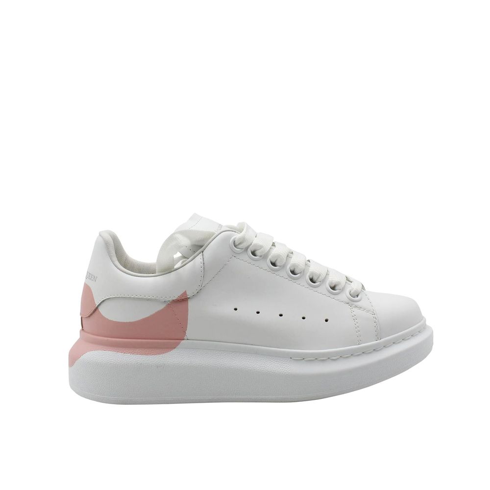 Alexander McQueen White Calfskin Chunky Sneakers | Regal Royce