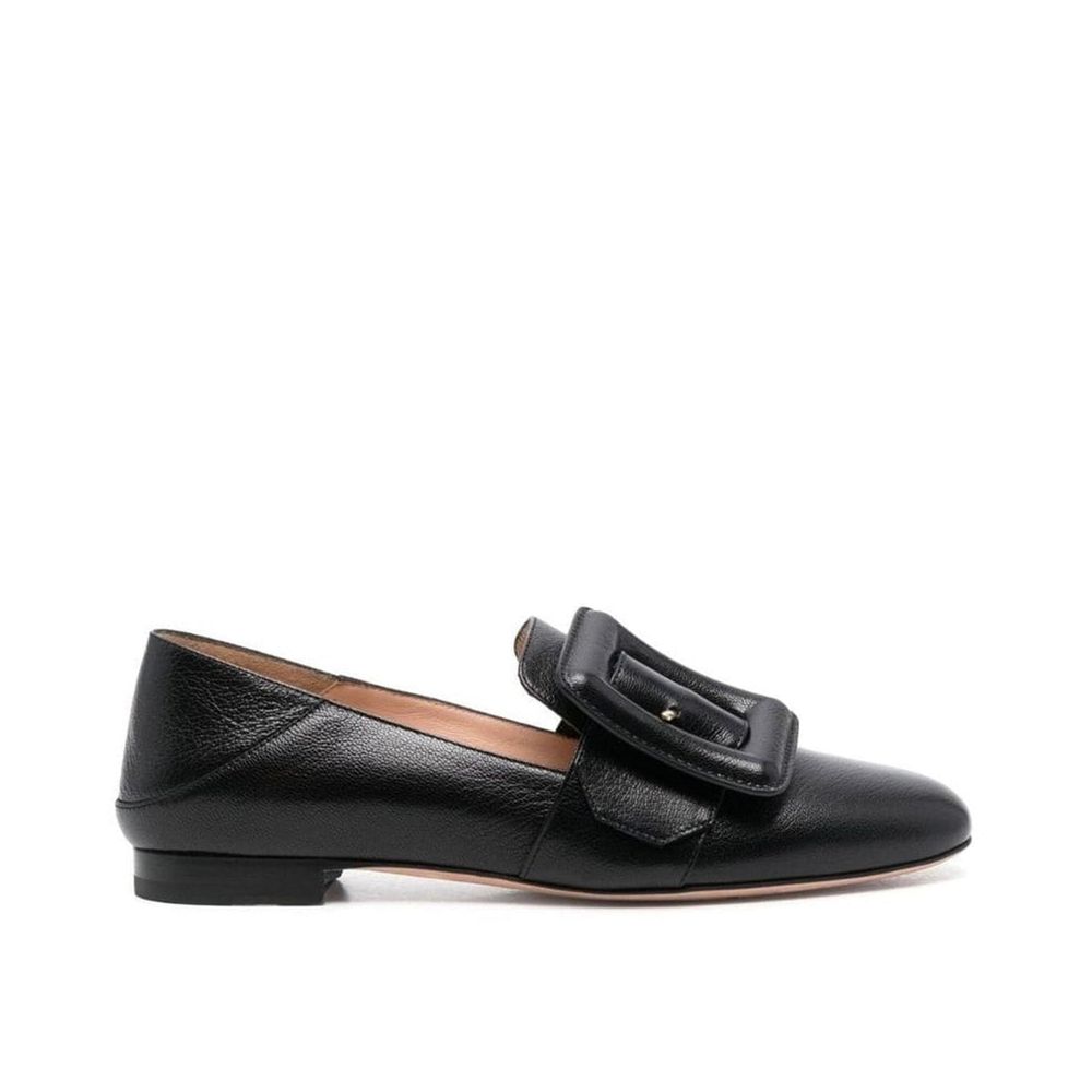 Bally Black Calfskin Slip-On Loafers | Regal Royce