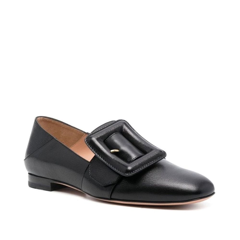 Bally Black Calfskin Slip-On Loafers | Regal Royce