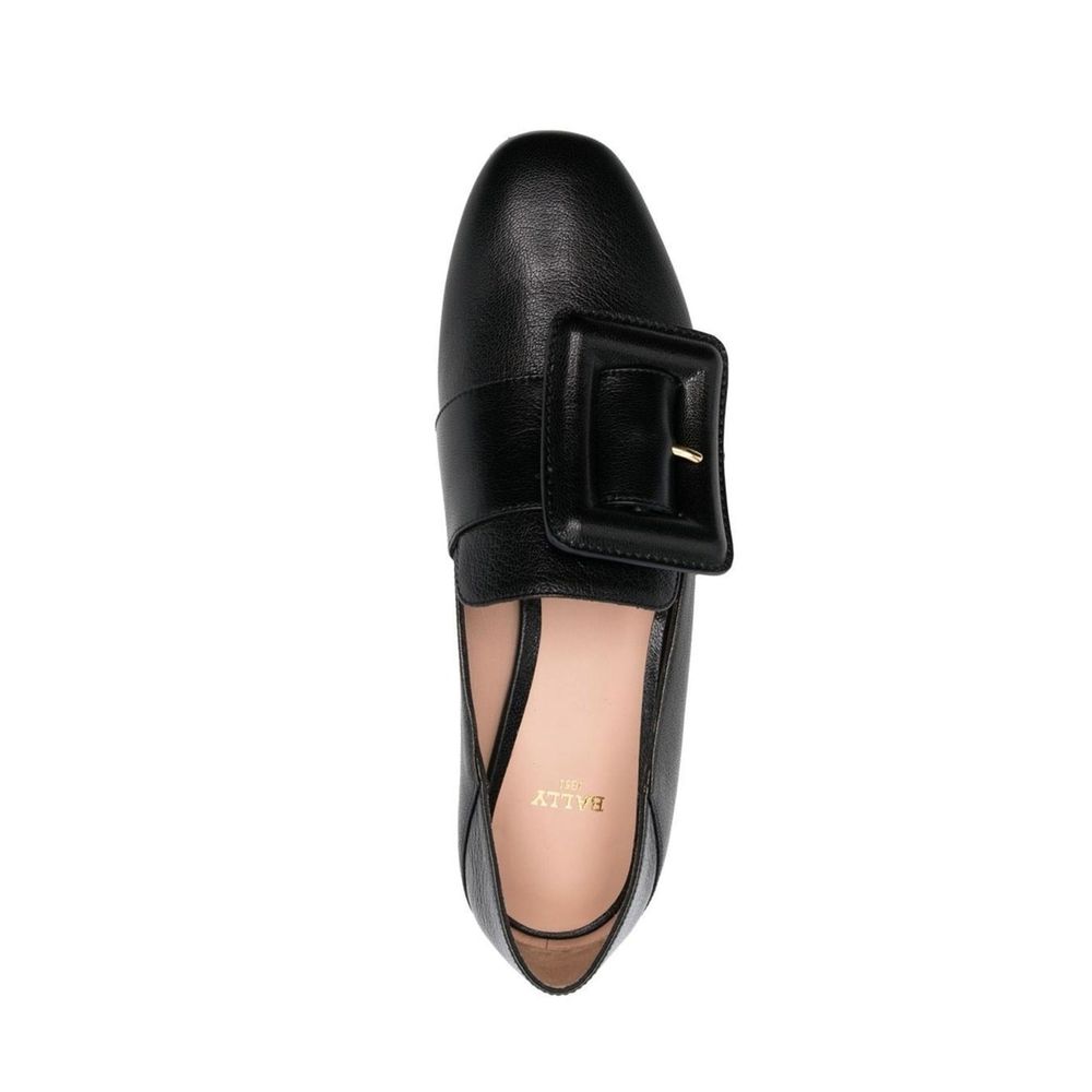 Bally Black Calfskin Slip-On Loafers | Regal Royce