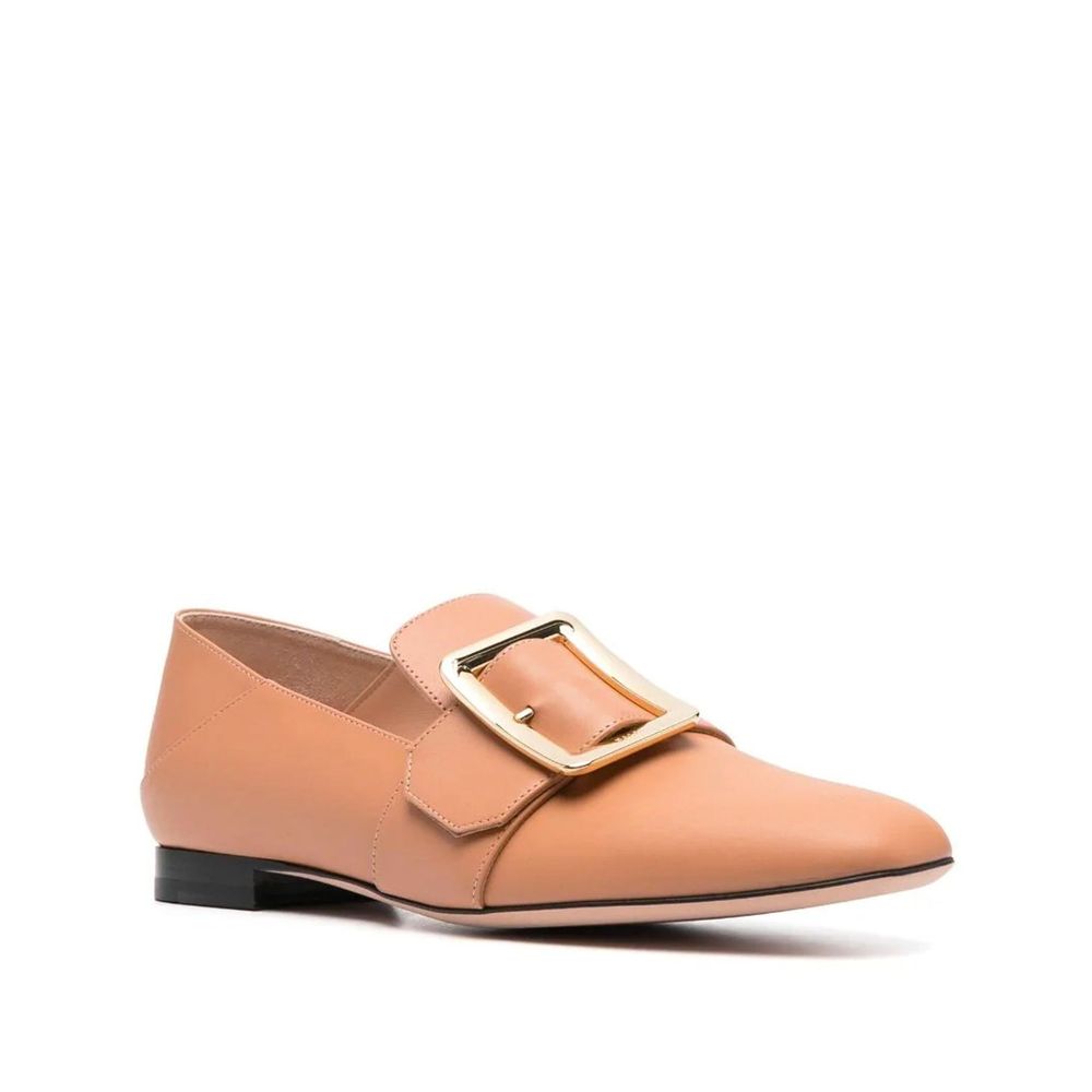 Bally Beige Calfskin Slip-On Loafers | Regal Royce
