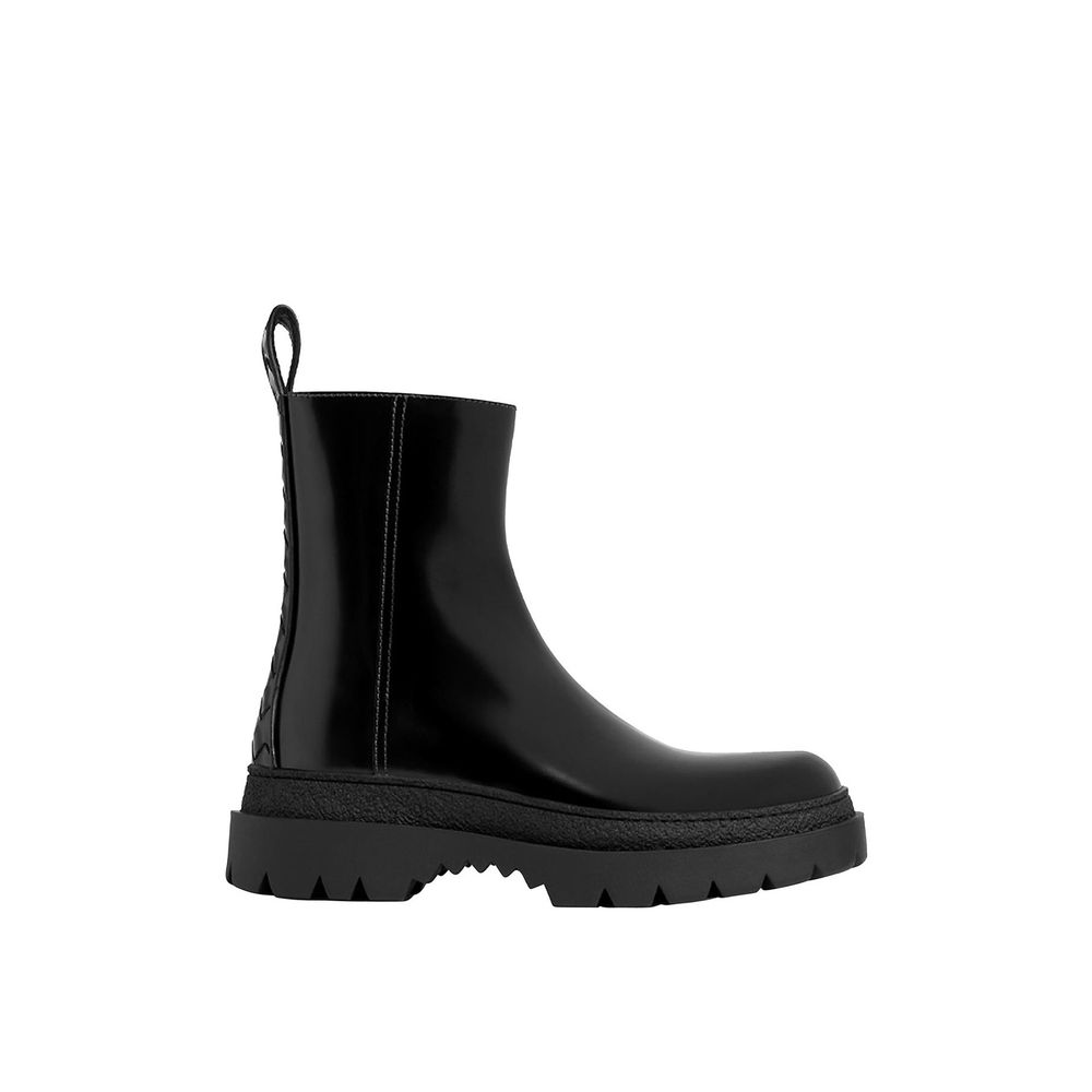 Bottega Veneta Black Calfskin Chelsea Boots | Regal Royce