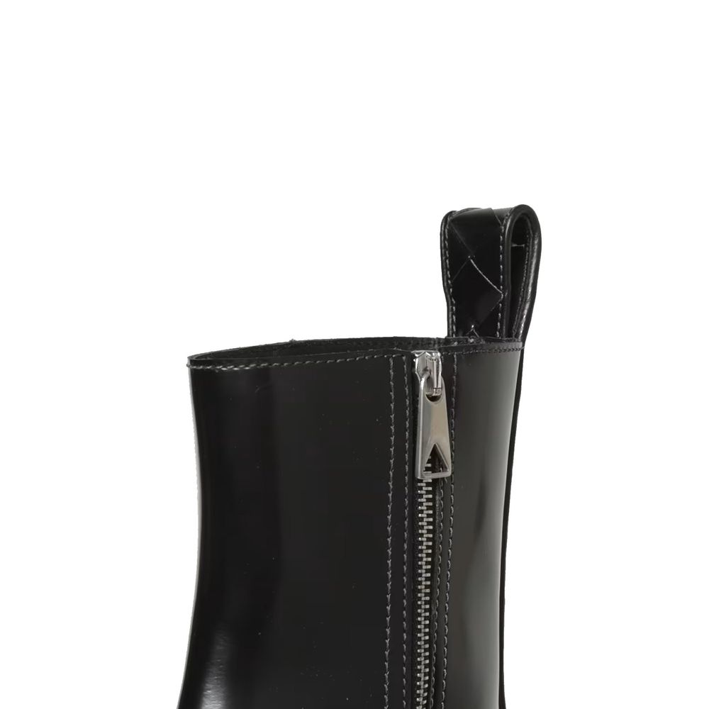Bottega Veneta Black Calfskin Ankle Boots | Regal Royce