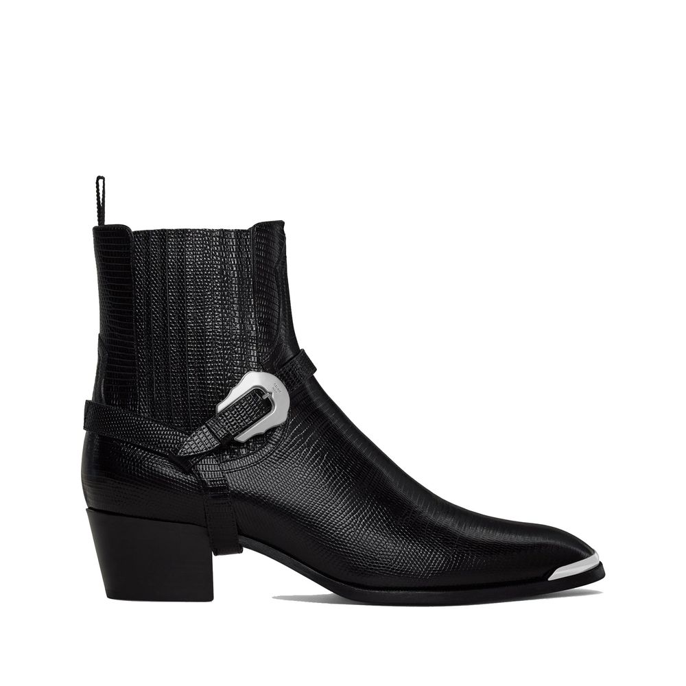 Celine Black Calfskin Chelsea Boots | Regal Royce