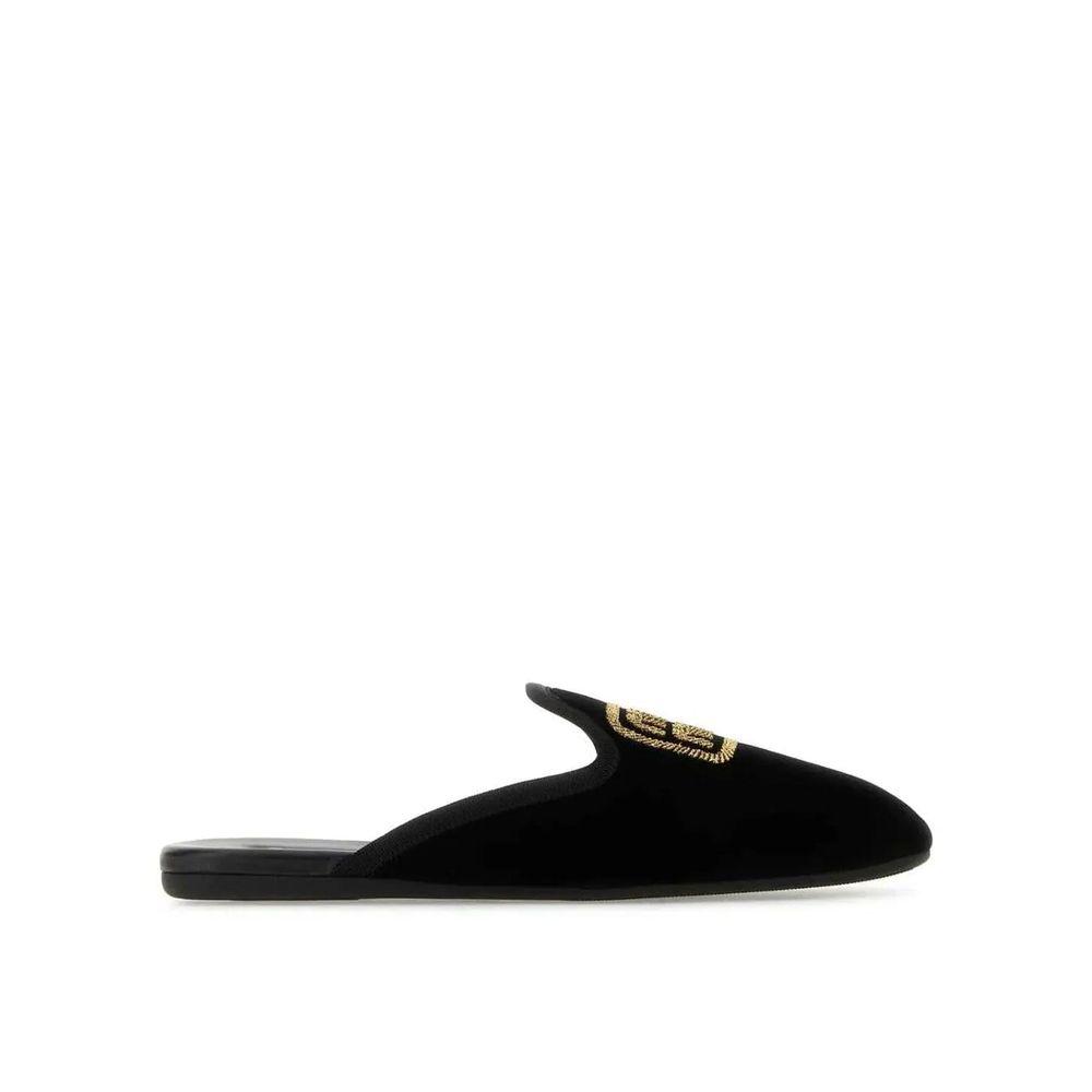 Miu Miu Black Calfskin Mules | Regal Royce