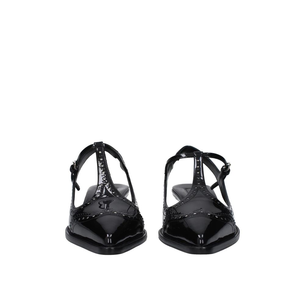 Miu Miu Black Calfskin Mid Heel Pumps | Regal Royce