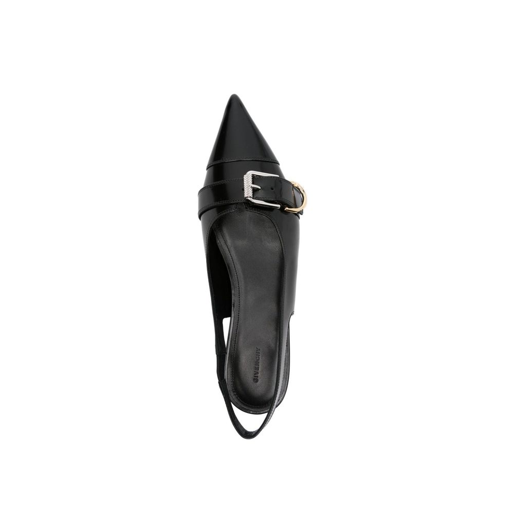 Givenchy Black Calfskin Ballet Flats | Regal Royce