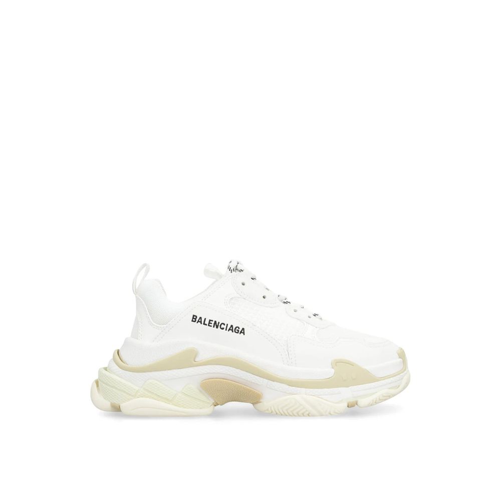 Balenciaga White Calfskin Chunky Sneakers | Regal Royce