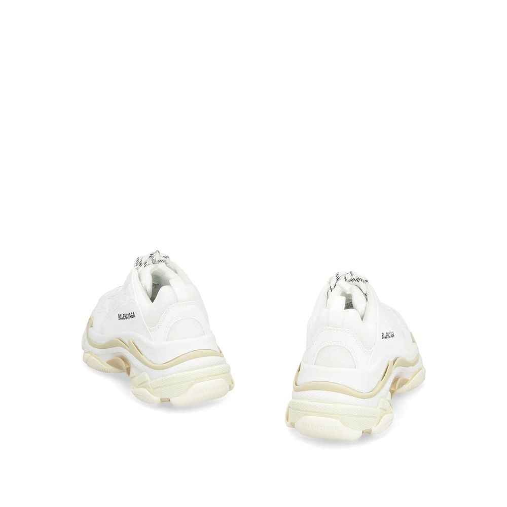 Balenciaga White Calfskin Chunky Sneakers | Regal Royce