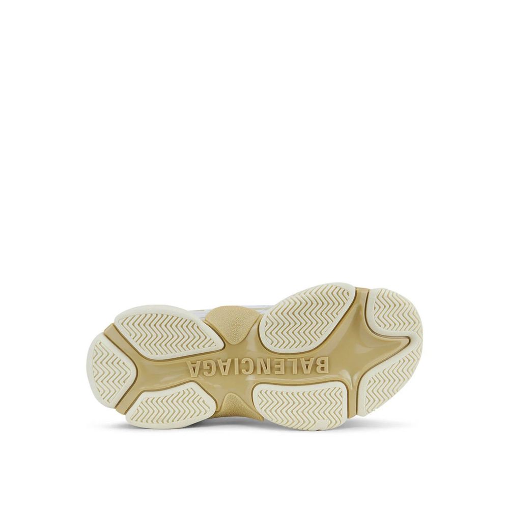 Balenciaga White Calfskin Chunky Sneakers | Regal Royce