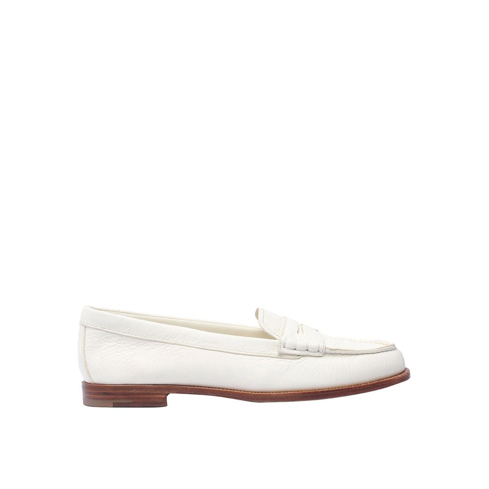 Church's White Calfskin Slip-On Loafers | Regal Royce