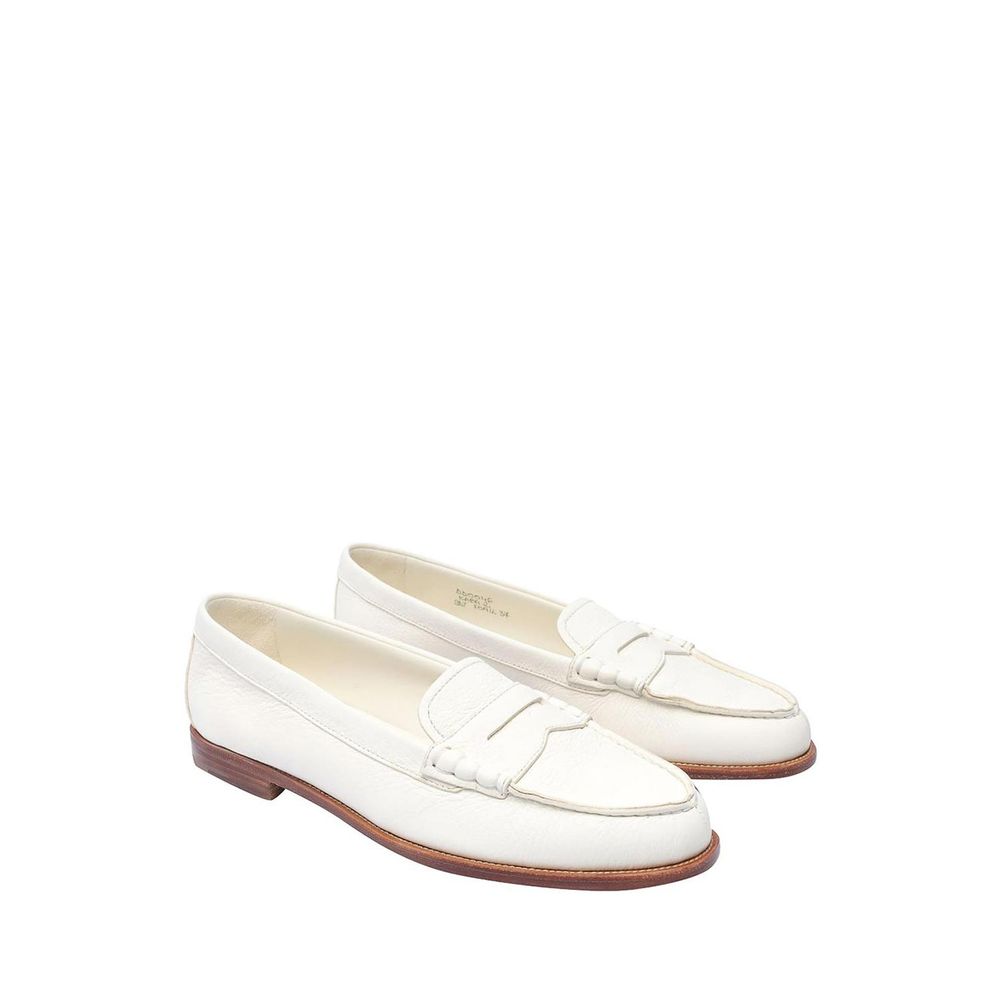 Church's White Calfskin Slip-On Loafers | Regal Royce