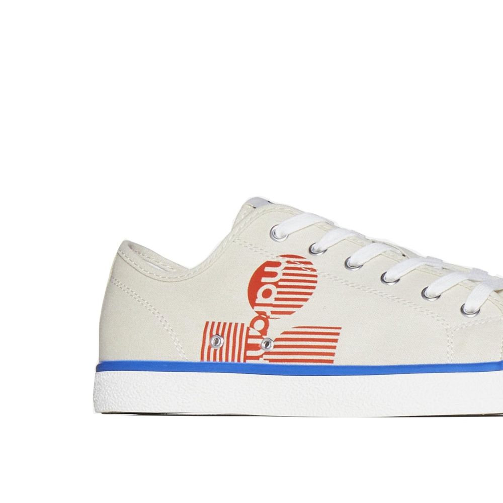 Isabel Marant Beige Canvas Low Top Sneakers | Regal Royce