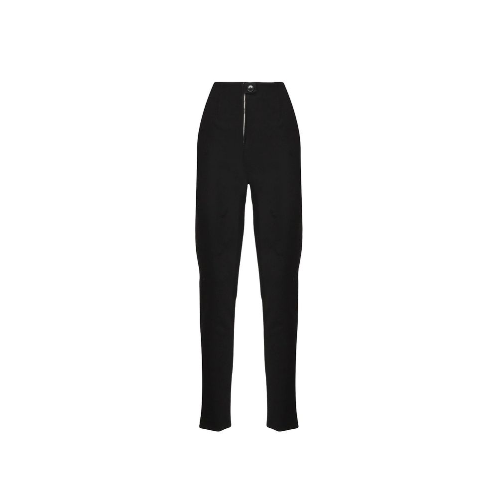 Alaïa Black Elastane Leggings | Regal Royce