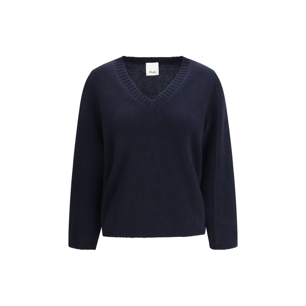 Allude Blue Cashmere Cashmere Sweater | Regal Royce