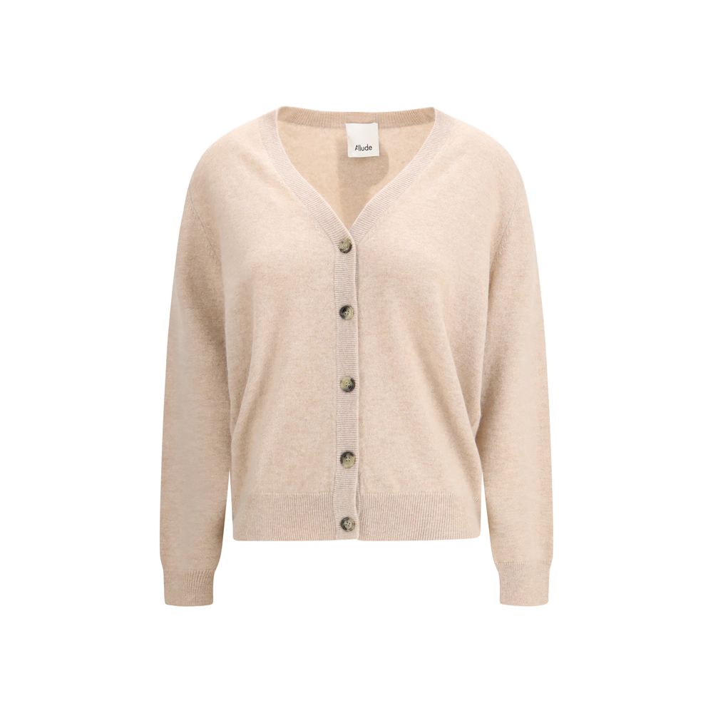 Allude Cream Cashmere Cardigan | Regal Royce