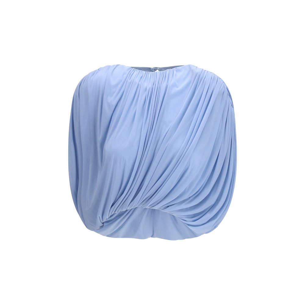 Magda Butrym Light Blue Copper Blouse | Regal Royce