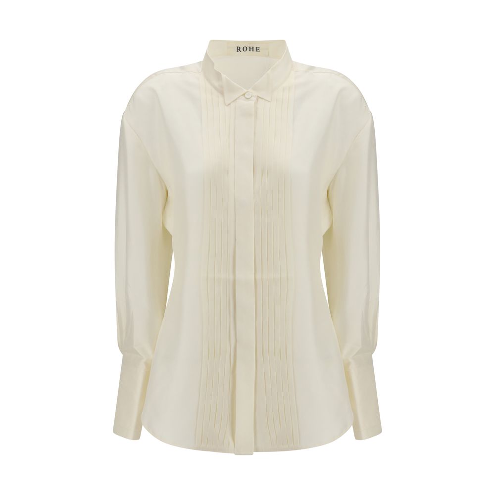 Rohe Cream Silk Dress Shirt | Regal Royce