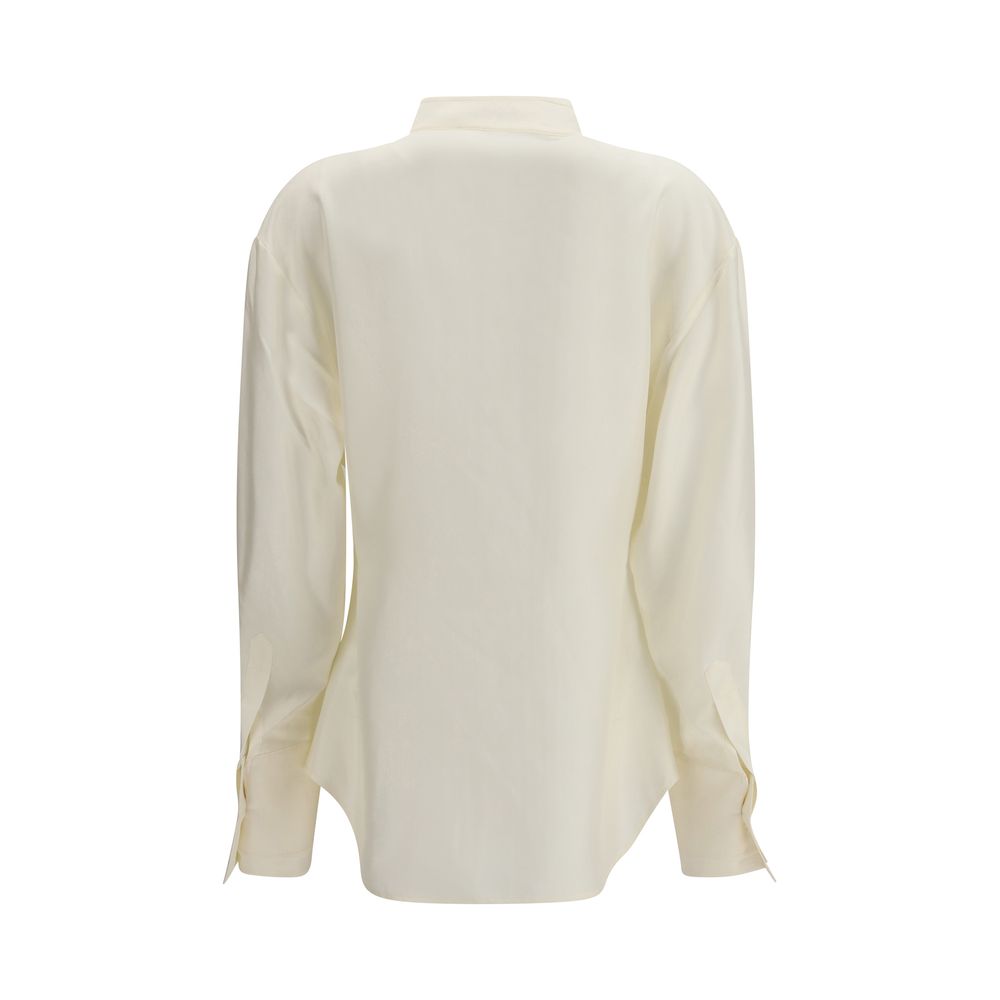 Rohe Cream Silk Dress Shirt | Regal Royce