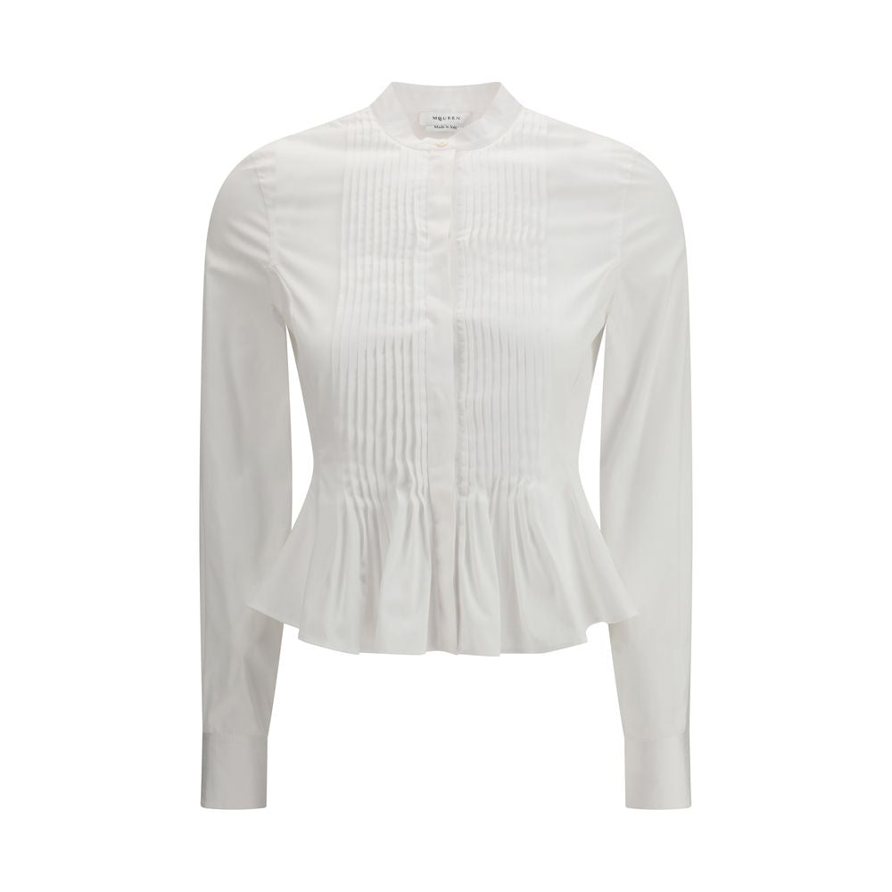 Alexander McQueen White Cotton Dress Shirt | Regal Royce