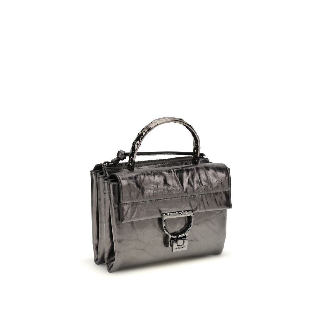 Coccinelle Black Calf Leather Bos Taurus Handbag | Regal Royce