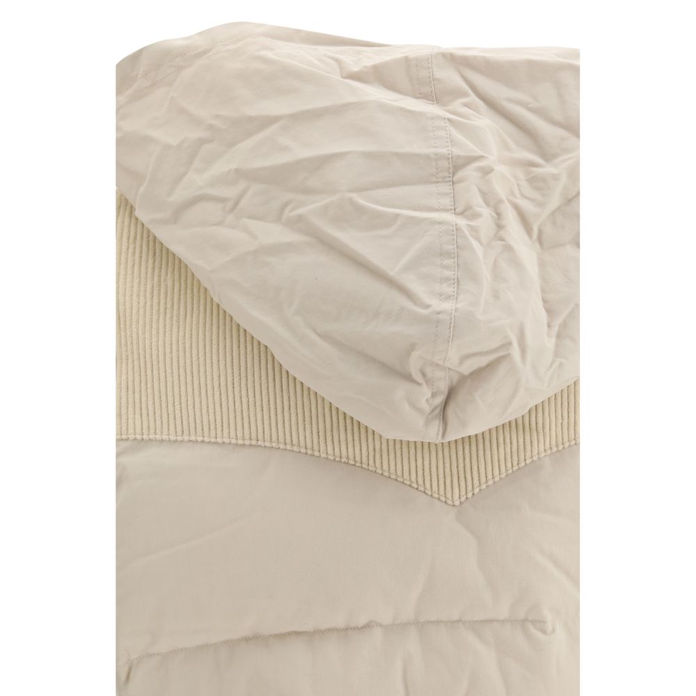 Marant Etoile Beige Polyamide Sleveless Jacket | Regal Royce