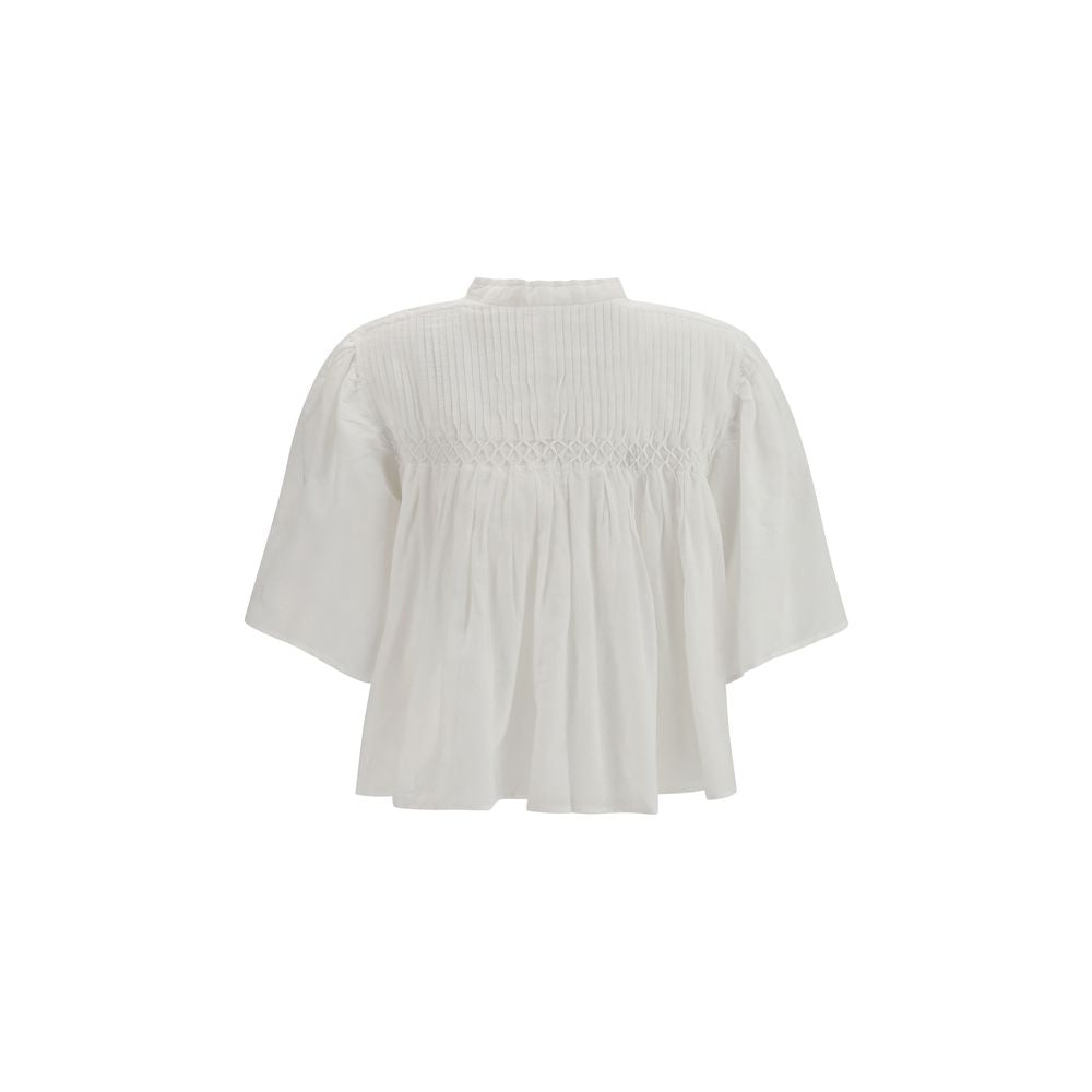 Marant Etoile White Cotton Shirt | Regal Royce