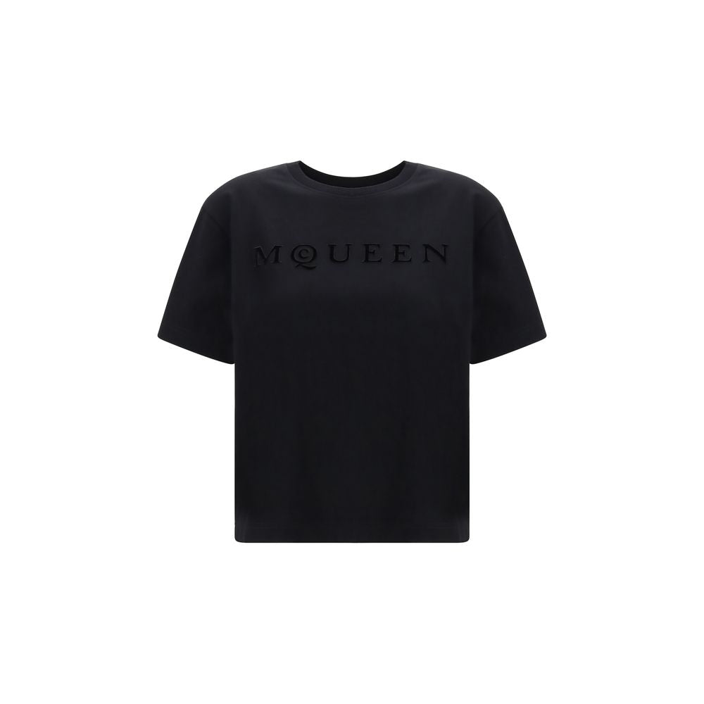 Alexander McQueen Black Cotton T-Shirt | Regal Royce