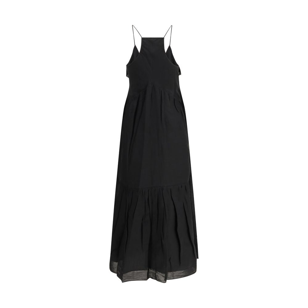 Marant Etoile Black Cotton Casual Dress | Regal Royce