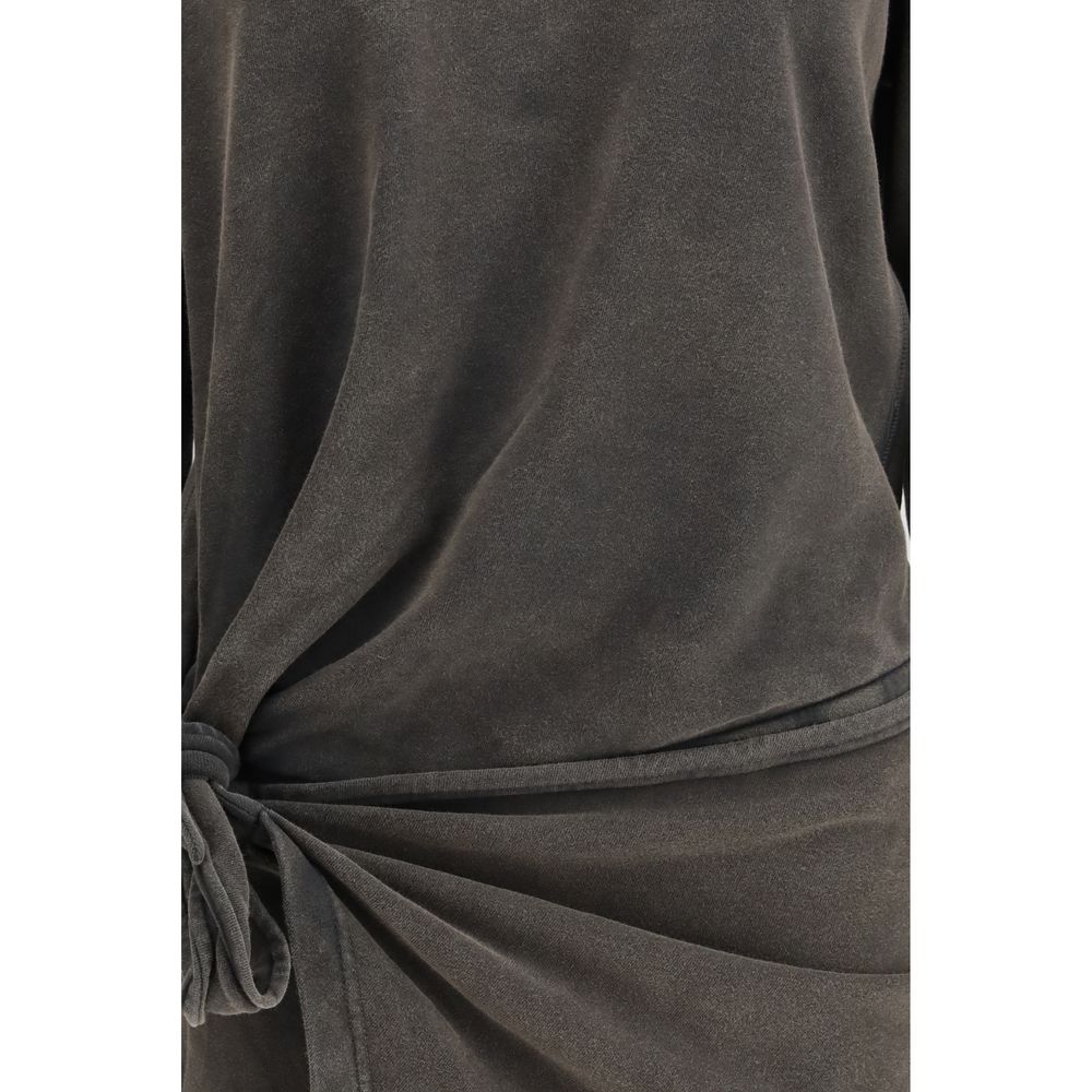 Marant Etoile Gray Cotton Casual Dress | Regal Royce