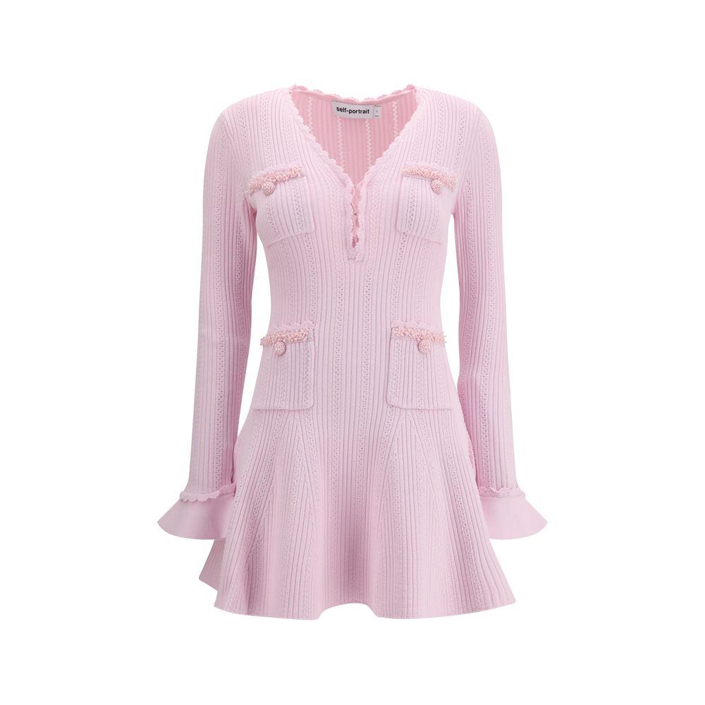 Self-Portrait Multicolor Viscose Casual Dress | Regal Royce