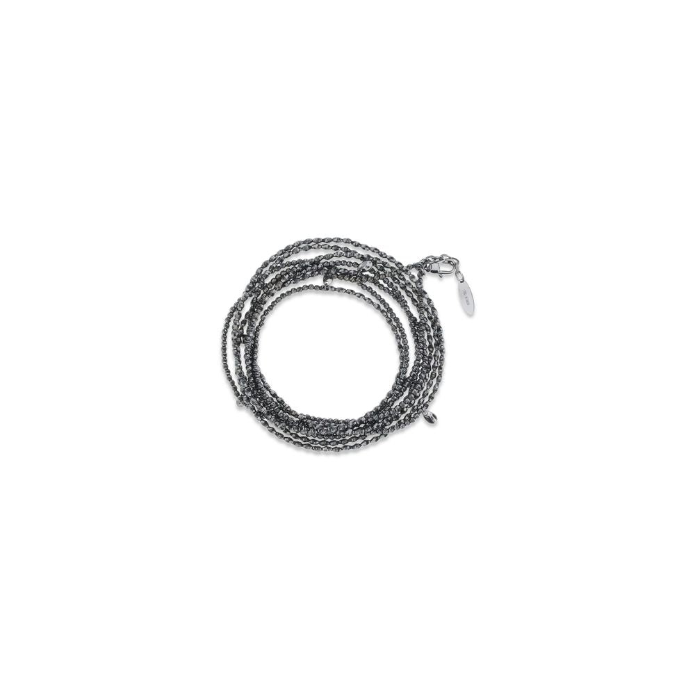 Brunello Cucinelli Black Silver Bracelet | Regal Royce