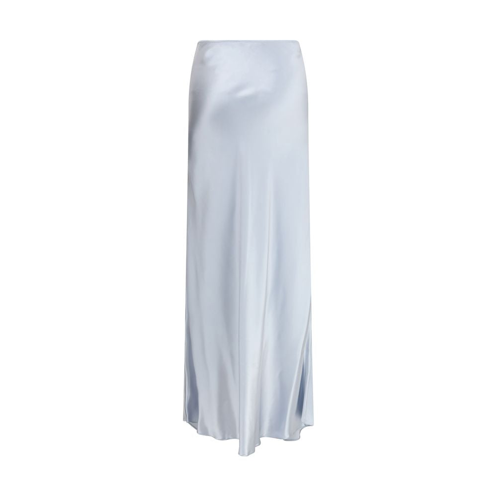 Fabiana Filippi Light Blue Viscose Long Skirt | Regal Royce