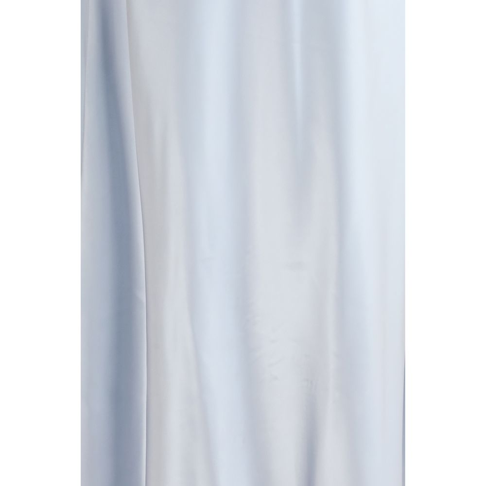 Fabiana Filippi Light Blue Viscose Long Skirt | Regal Royce